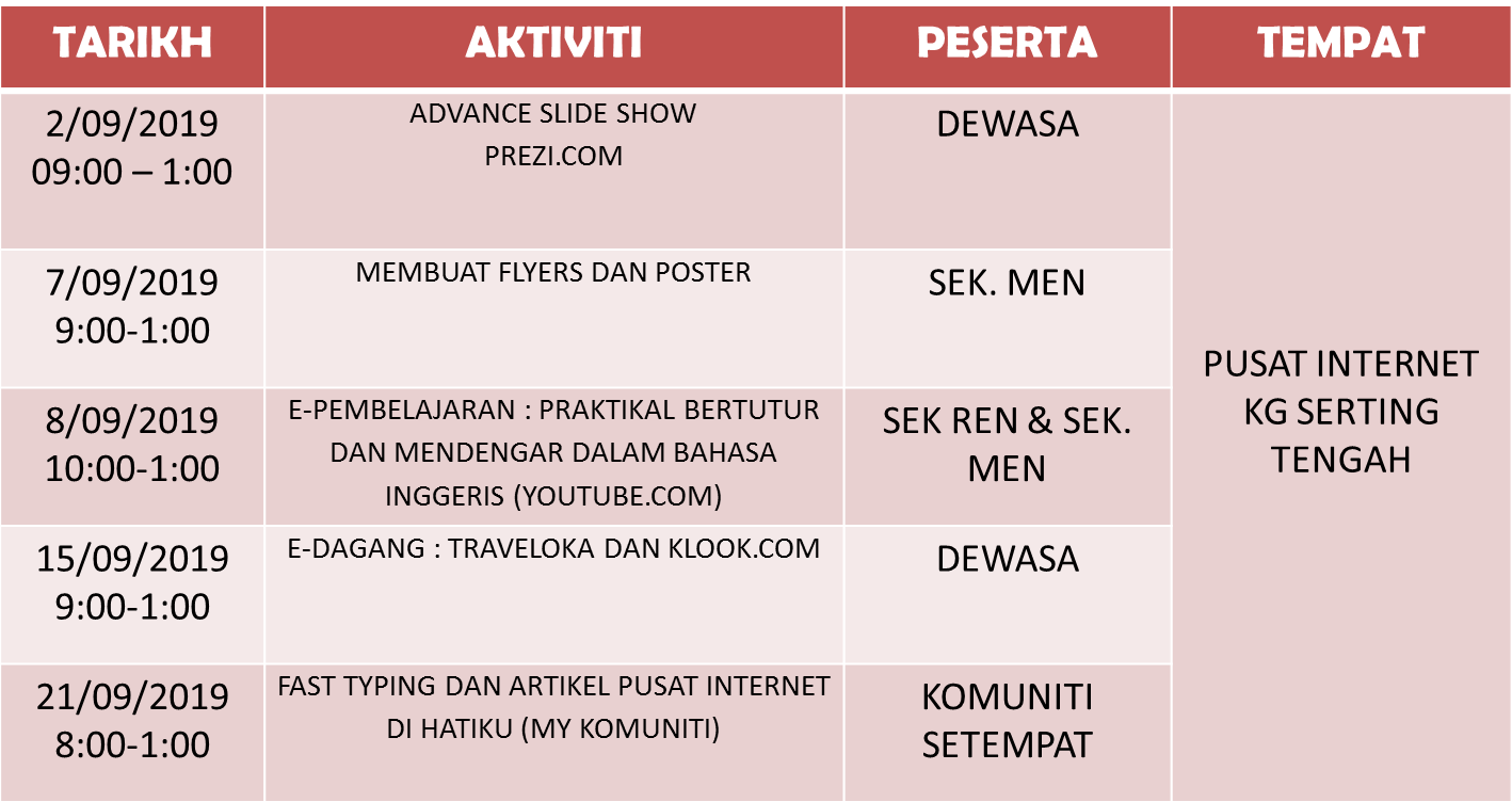 SEPTEMBER 2019